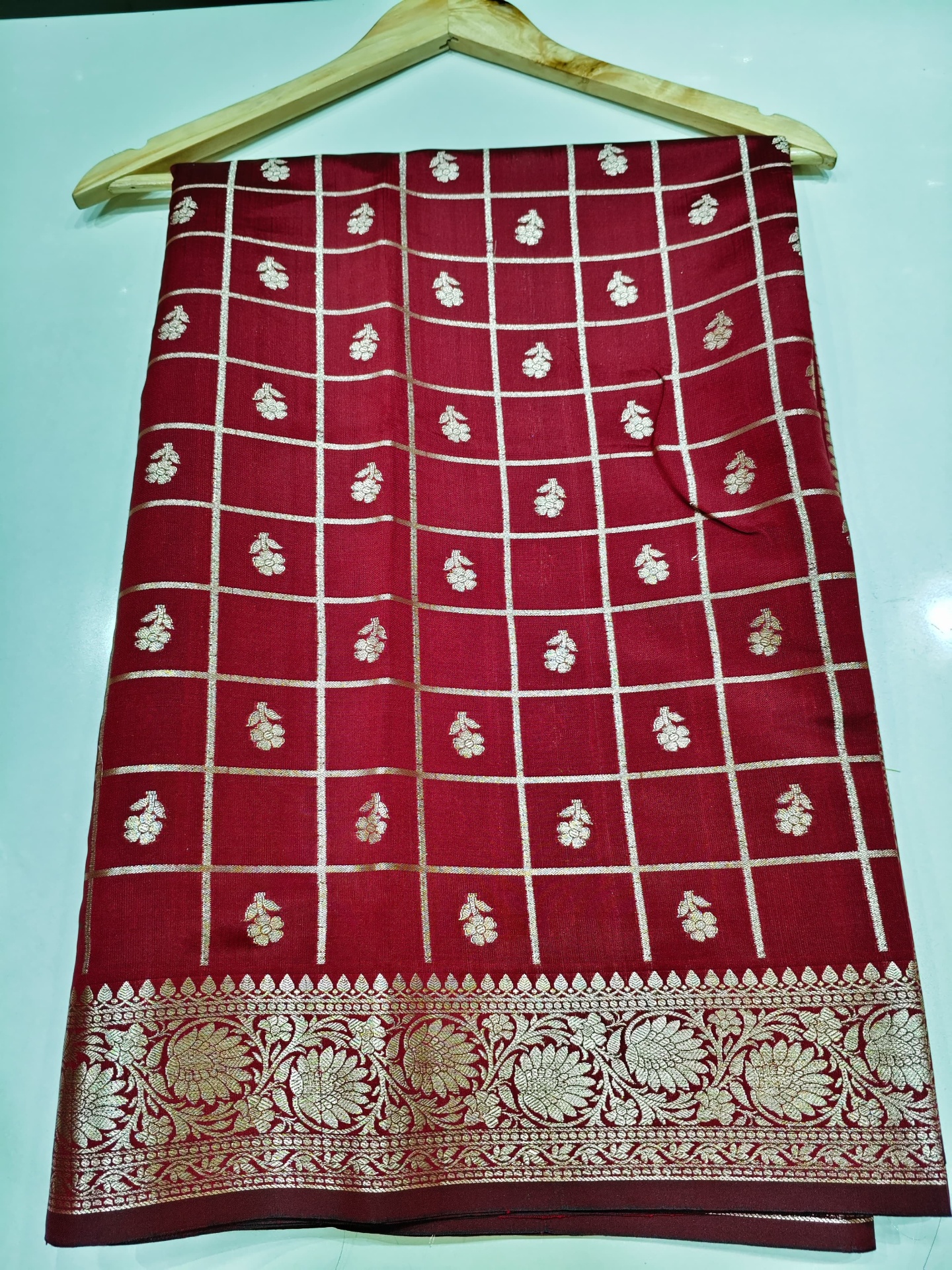 Laal Roshni Soft Silk